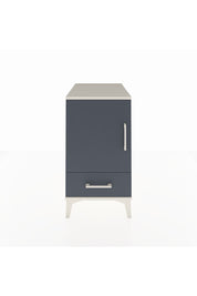 Kronos Komodin 2 Raflı Tek Çekmeceli Tek Kapaklı 44x59x80 Aytaşı-Antrasit