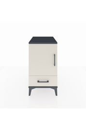 Kronos Komodin 2 Raflı Tek Çekmeceli Tek Kapaklı 44x59x80 Antrasit-Aytaşı