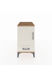 Kronos Komodin 2 Raflı Tek Çekmeceli Tek Kapaklı 44x59x80 Çam-Aytaşı