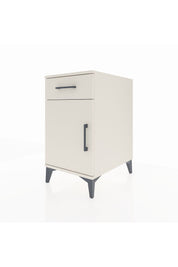 Kronos Komodin Tek Raflı Tek Çekmeceli Tek Kapaklı 44x59x80 Aytaşı-Aytaşı