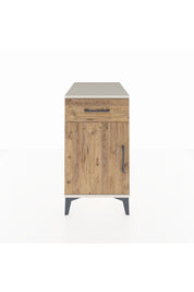 Kronos Komodin Tek Raflı Tek Çekmeceli Tek Kapaklı 44x59x80 Aytaşı-Çam