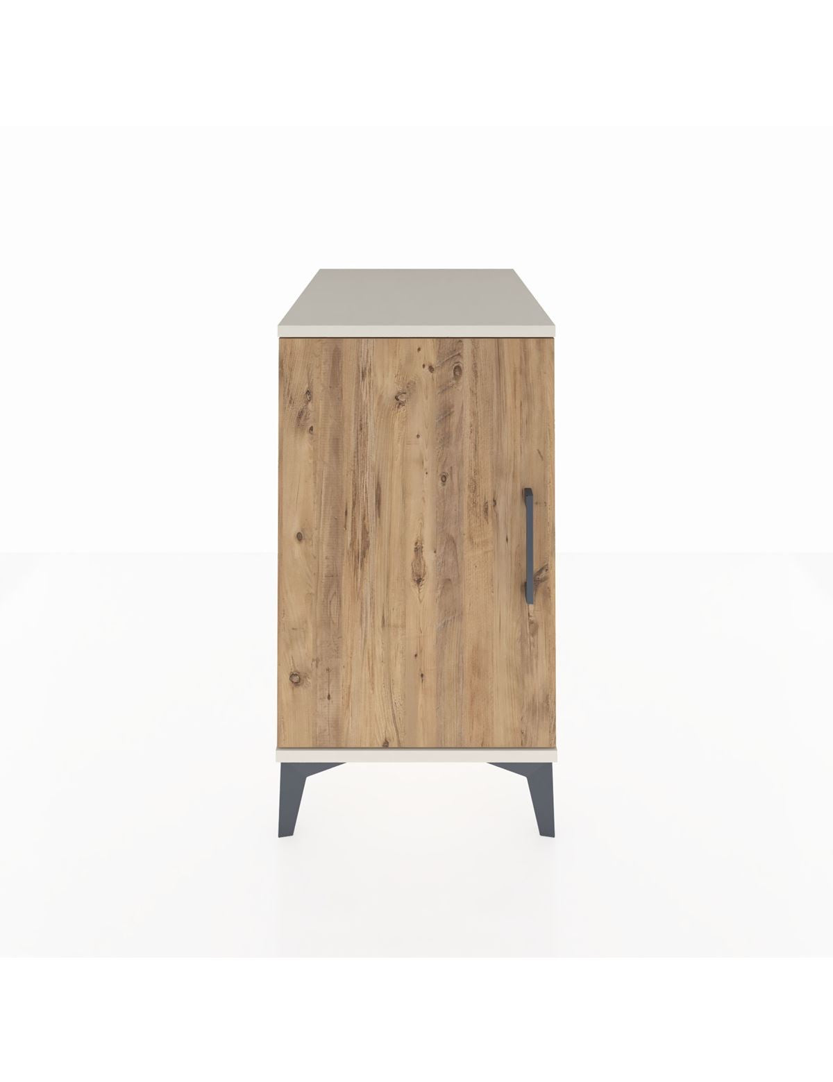 Kronos Komodin 2 Raflı Tek Kapaklı 44x59x80 Aytaşı-Çam