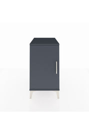 Kronos Komodin 2 Raflı Tek Kapaklı 44x59x80 Antrasit-Antrasit