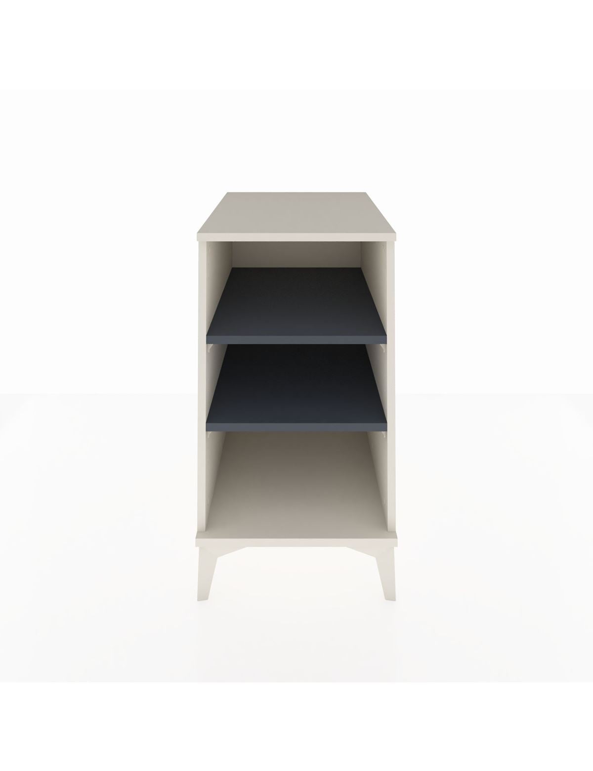 Kronos Komodin 2 Raflı 44x59x80 Aytaşı-Antrasit