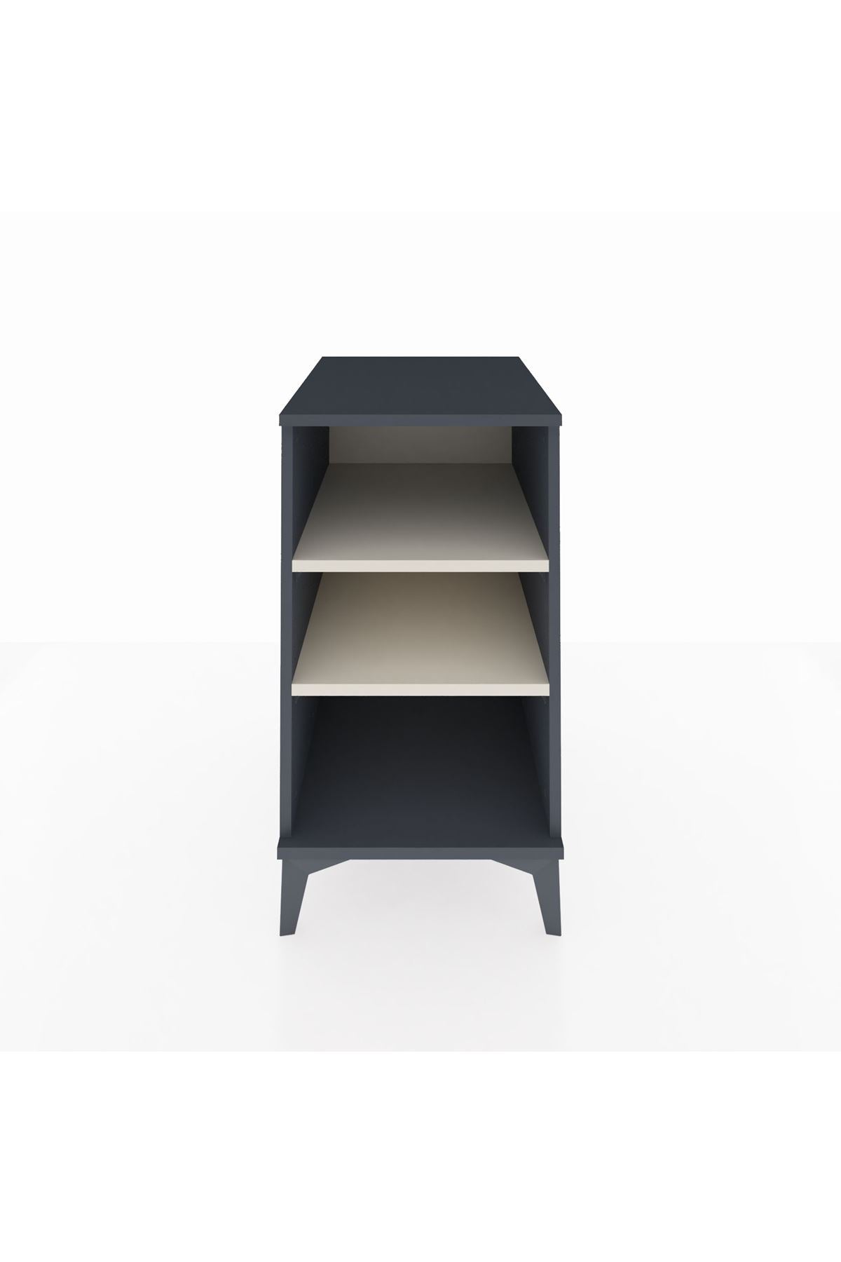 Kronos Komodin 2 Raflı 44x59x80 Antrasit-Aytaşı