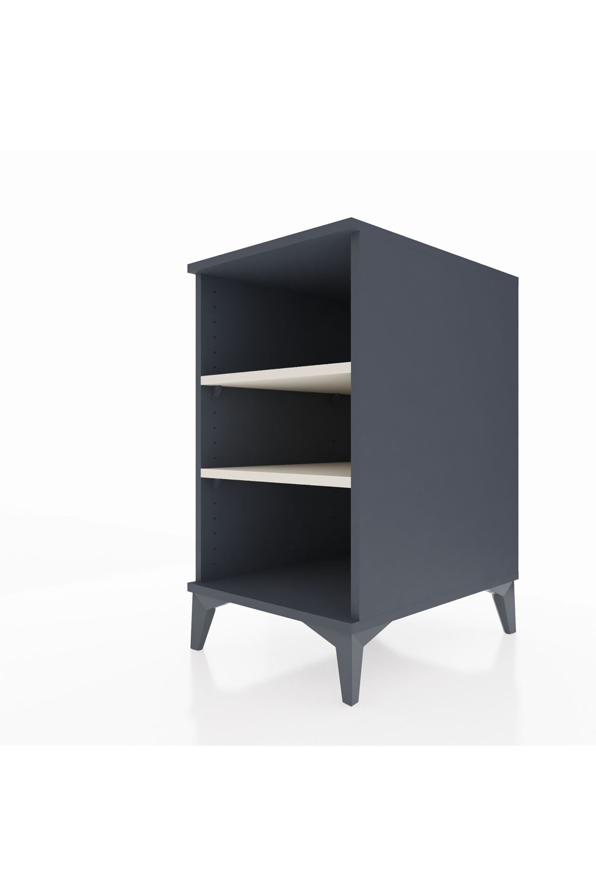 Kronos Komodin 2 Raflı 44x59x80 Antrasit-Aytaşı