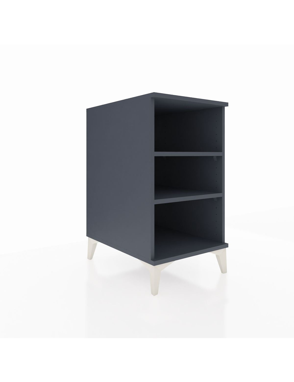 Kronos Komodin 2 Raflı 44x59x80 Antrasit-Antrasit