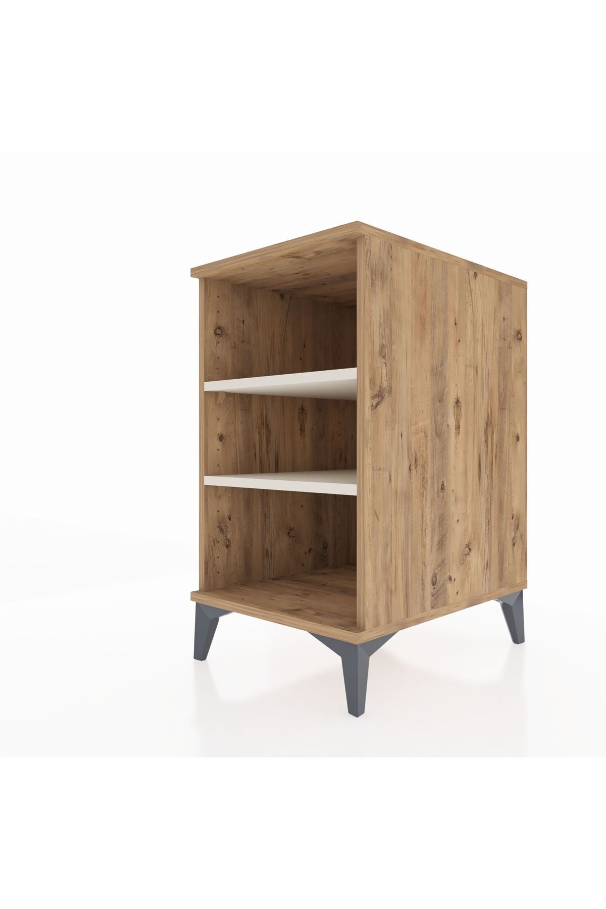 Kronos Komodin 2 Raflı 44x59x80 Çam-Aytaşı