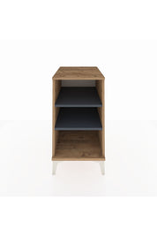 Kronos Komodin 2 Raflı 44x59x80 Çam-Antrasit