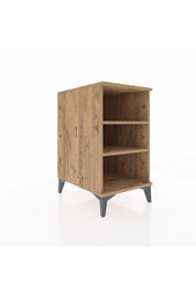 Kronos Komodin 2 Raflı 44x59x80 Çam-Çam