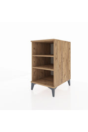 Kronos Komodin 2 Raflı 44x59x80 Çam-Çam