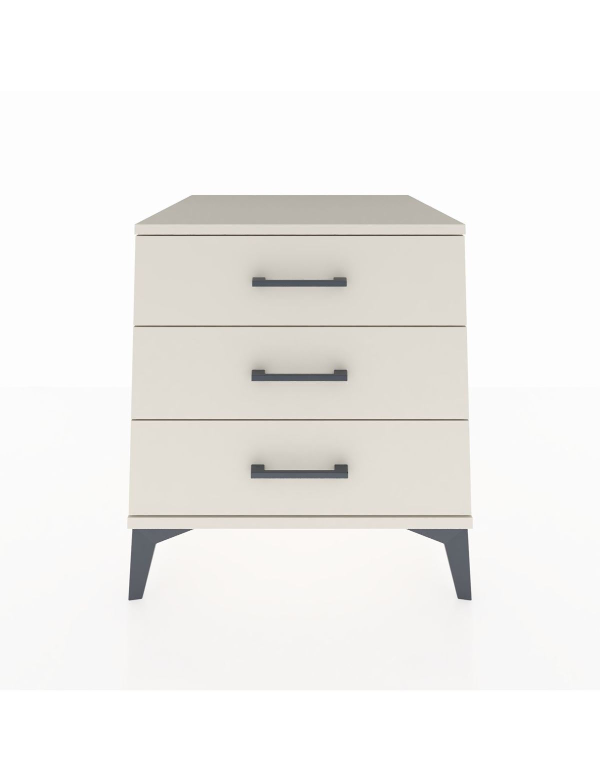 Kronos Komodin 3 Çekmeceli 60x59x64 Aytaşı-Aytaşı