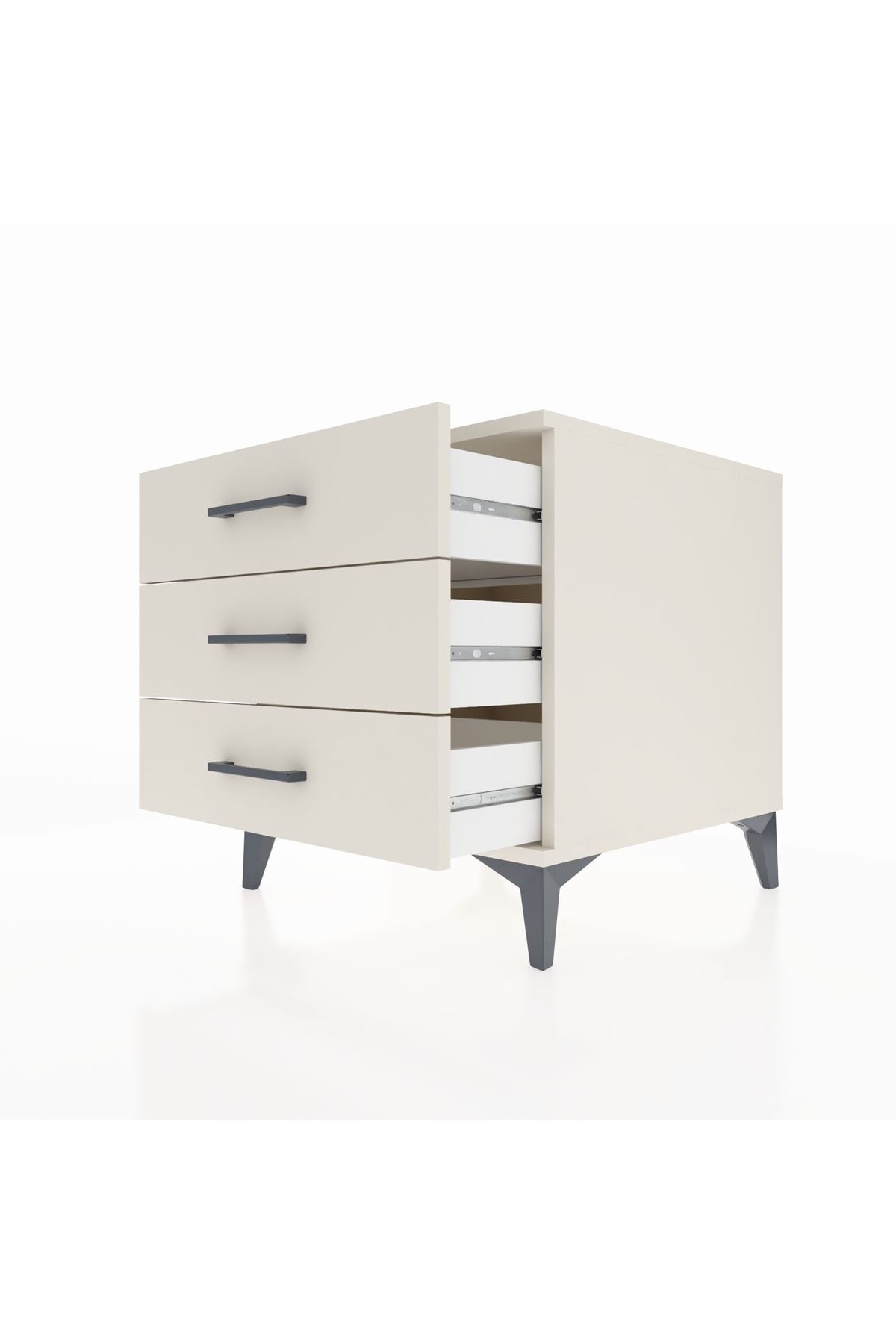 Kronos Komodin 3 Çekmeceli 60x59x64 - S78M001V1C