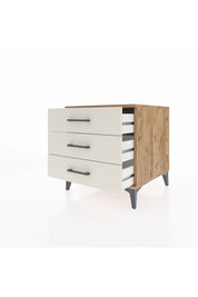 Kronos Komodin 3 Çekmeceli 60x59x64 - S78M001V7C