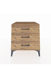 Kronos Komodin 3 Çekmeceli 60x59x64 Çam-Çam