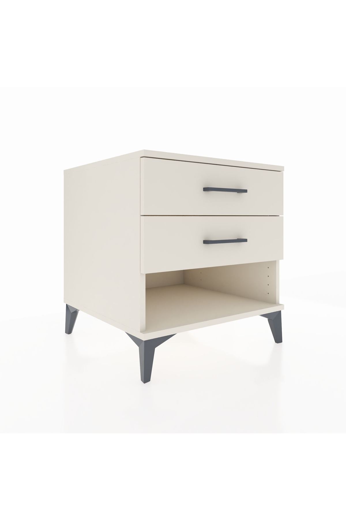 Kronos Komodin 2 Çekmeceli 60x59x64 Aytaşı-Aytaşı