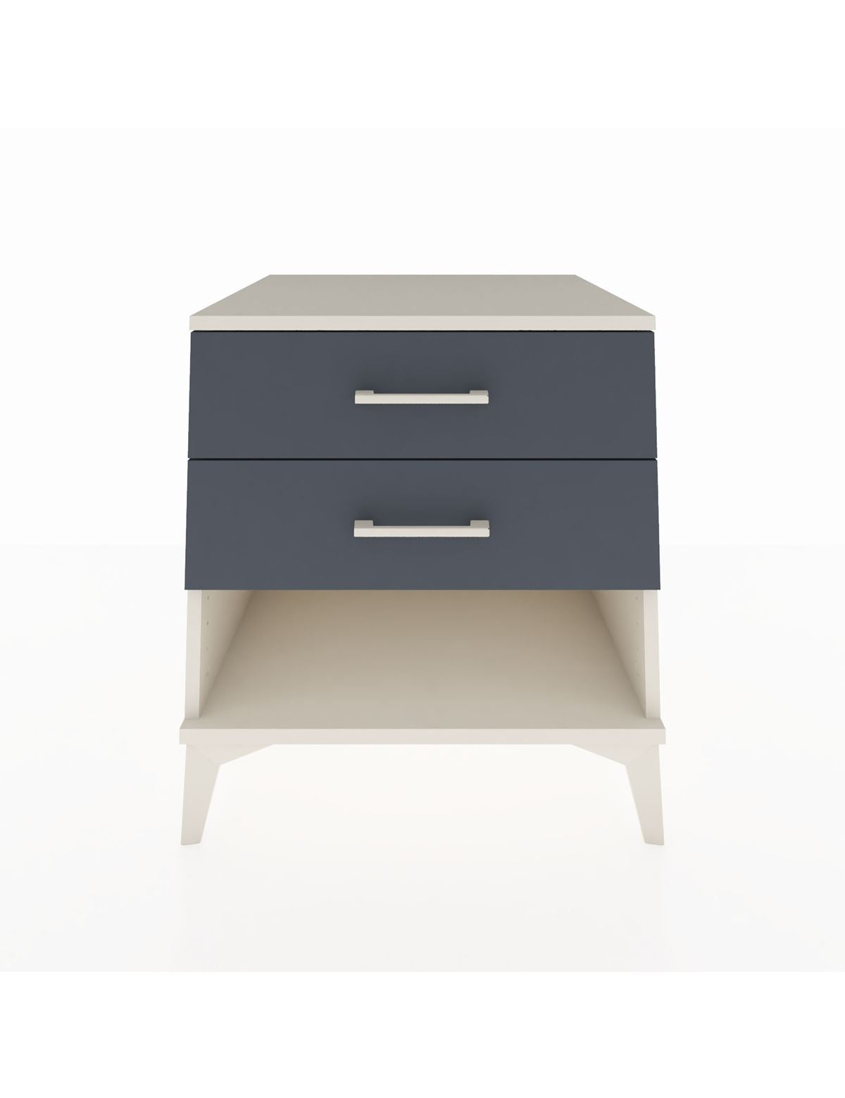 Kronos Komodin 2 Çekmeceli 60x59x64 Aytaşı-Antrasit