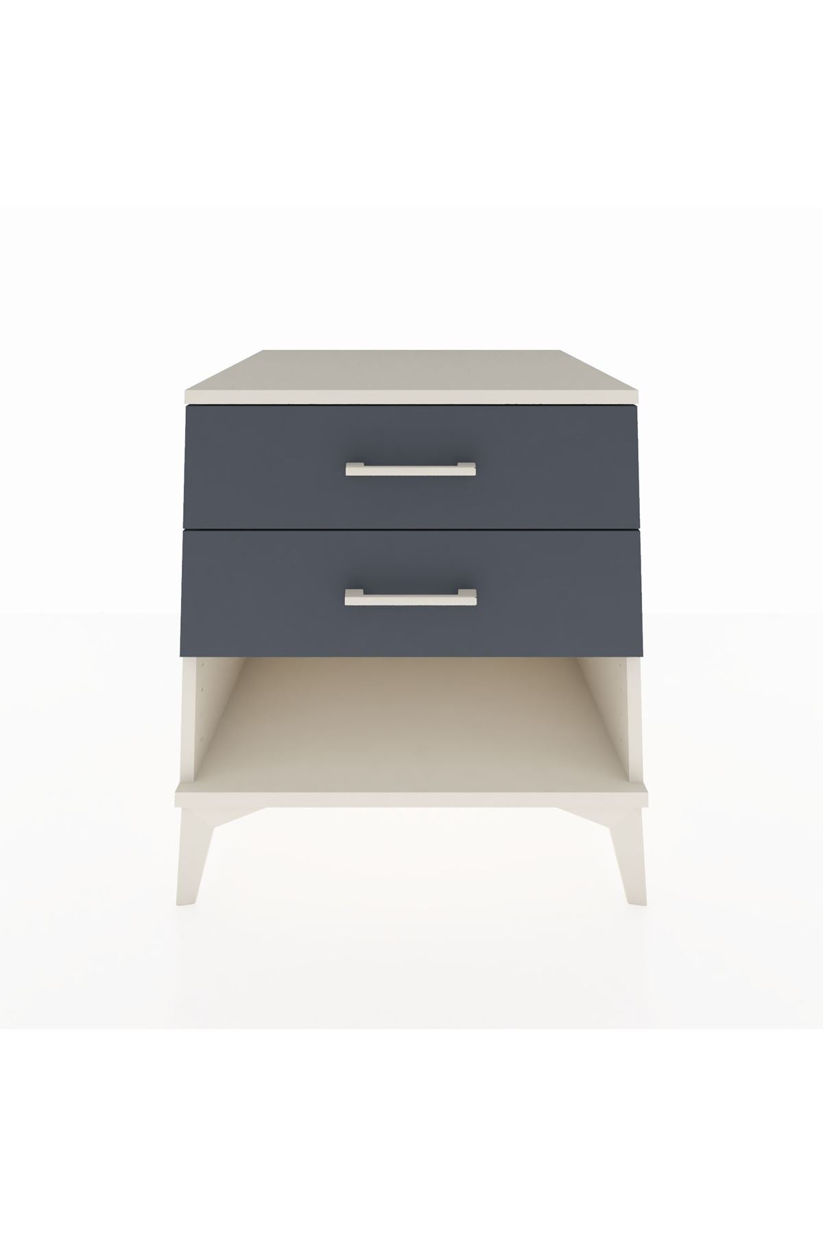 Kronos Komodin 2 Çekmeceli 60x59x64 Aytaşı-Antrasit