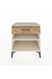 Kronos Komodin Tek Raflı Tek Çekmeceli 60x59x64 Aytaşı-Çam