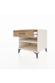 Kronos Komodin Tek Raflı Tek Çekmeceli 60x59x64 - S78M003V3C