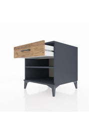 Kronos Komodin Tek Raflı Tek Çekmeceli 60x59x64 - S78M003V6C