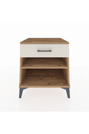 Kronos Komodin Tek Raflı Tek Çekmeceli 60x59x64 Çam-Aytaşı