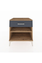 Kronos Komodin Tek Raflı Tek Çekmeceli 60x59x64 - S78M003V8C