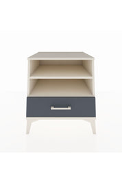 Kronos Komodin 2 Raflı Tek Çekmeceli 60x59x64 Aytaşı-Antrasit