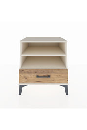 Kronos Komodin 2 Raflı Tek Çekmeceli 60x59x64 Aytaşı-Çam