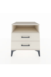 Kronos Komodin Tek Raflı 2 Çekmeceli 60x59x64 Aytaşı-Aytaşı