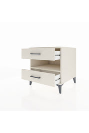 Kronos Komodin Tek Raflı 2 Çekmeceli 60x59x64 - S78M006V1C