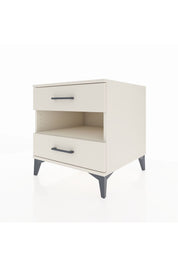 Kronos Komodin Tek Raflı 2 Çekmeceli 60x59x64 Aytaşı-Aytaşı