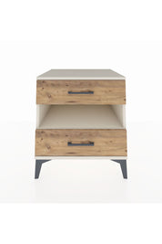 Kronos Komodin Tek Raflı 2 Çekmeceli 60x59x64 Aytaşı-Çam