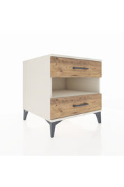 Kronos Komodin Tek Raflı 2 Çekmeceli 60x59x64 Aytaşı-Çam