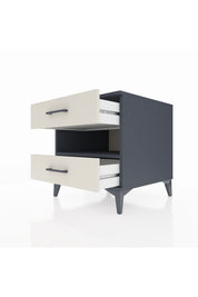 Kronos Komodin Tek Raflı 2 Çekmeceli 60x59x64 - S78M006V4C