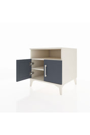 Kronos Komodin 2 Raflı 2 Kapaklı 60x59x64 - S78M009V2C