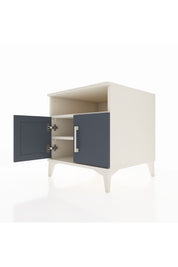 Kronos Komodin 2 Raflı 2 Kapaklı 60x59x64 - S78M009V2C