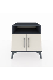 Kronos Komodin 2 Raflı 2 Kapaklı 60x59x64 Antrasit-Aytaşı