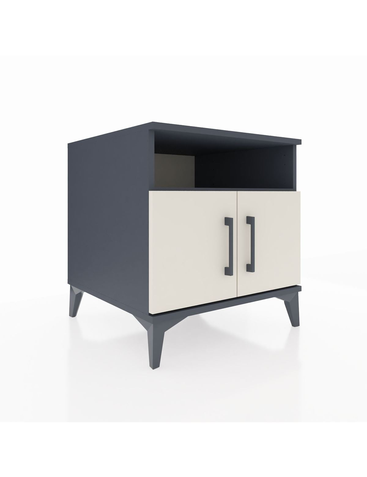 Kronos Komodin 2 Raflı 2 Kapaklı 60x59x64 - S78M009V4C