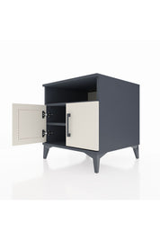 Kronos Komodin 2 Raflı 2 Kapaklı 60x59x64 - S78M009V4C