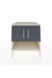 Kronos Komodin 2 Raflı 2 Kapaklı 60x59x64 Aytaşı-Antrasit