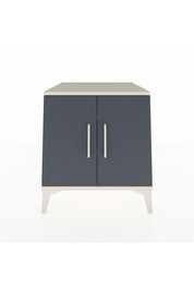 Kronos Komodin 2 Raflı 2 Kapaklı 60x59x64 - S78M011V2C