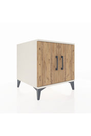 Kronos Komodin 2 Raflı 2 Kapaklı 60x59x64 Aytaşı-Çam