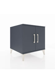 Kronos Komodin 2 Raflı 2 Kapaklı 60x59x64 Antrasit-Antrasit