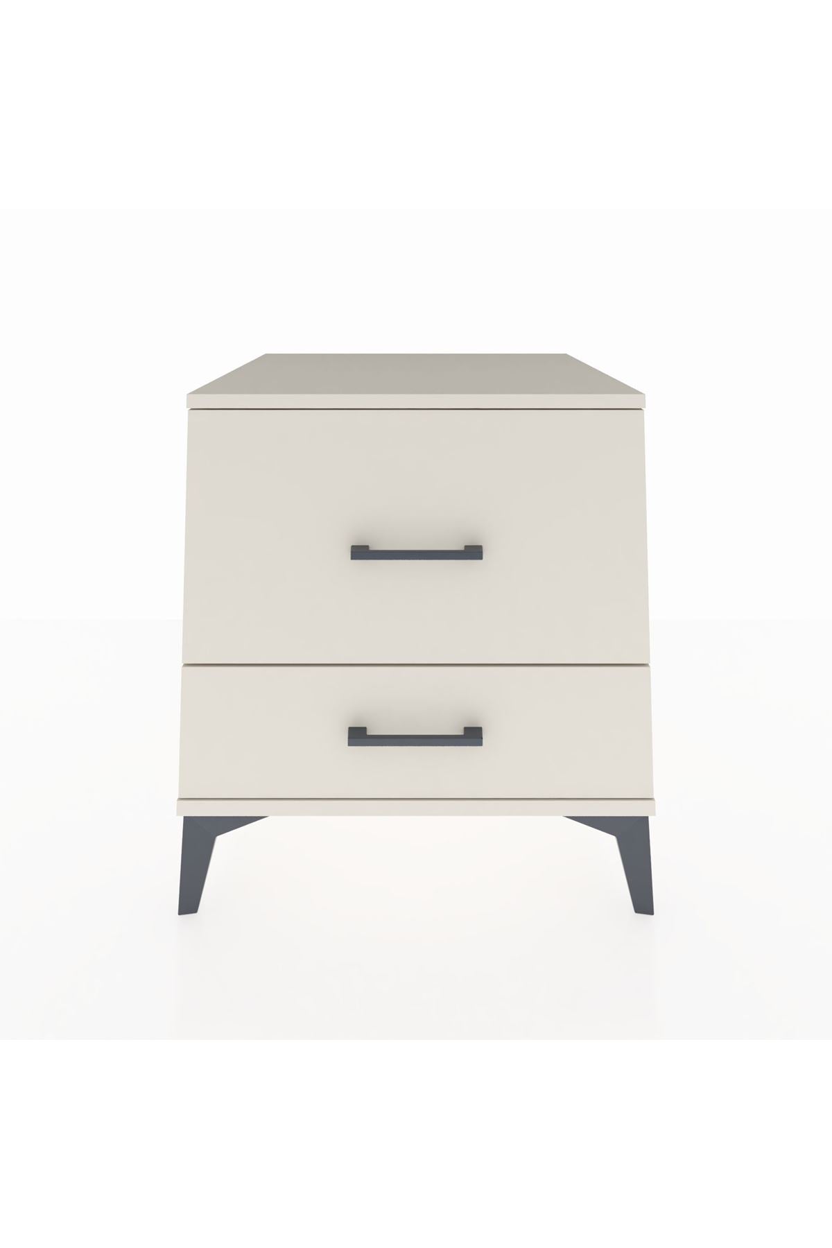 Kronos Komodin 2 Çekmeceli 60x59x64 Aytaşı-Aytaşı