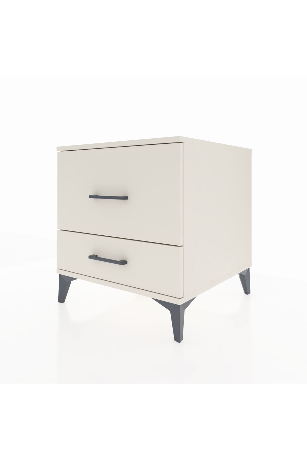 Kronos Komodin 2 Çekmeceli 60x59x64 Aytaşı-Aytaşı