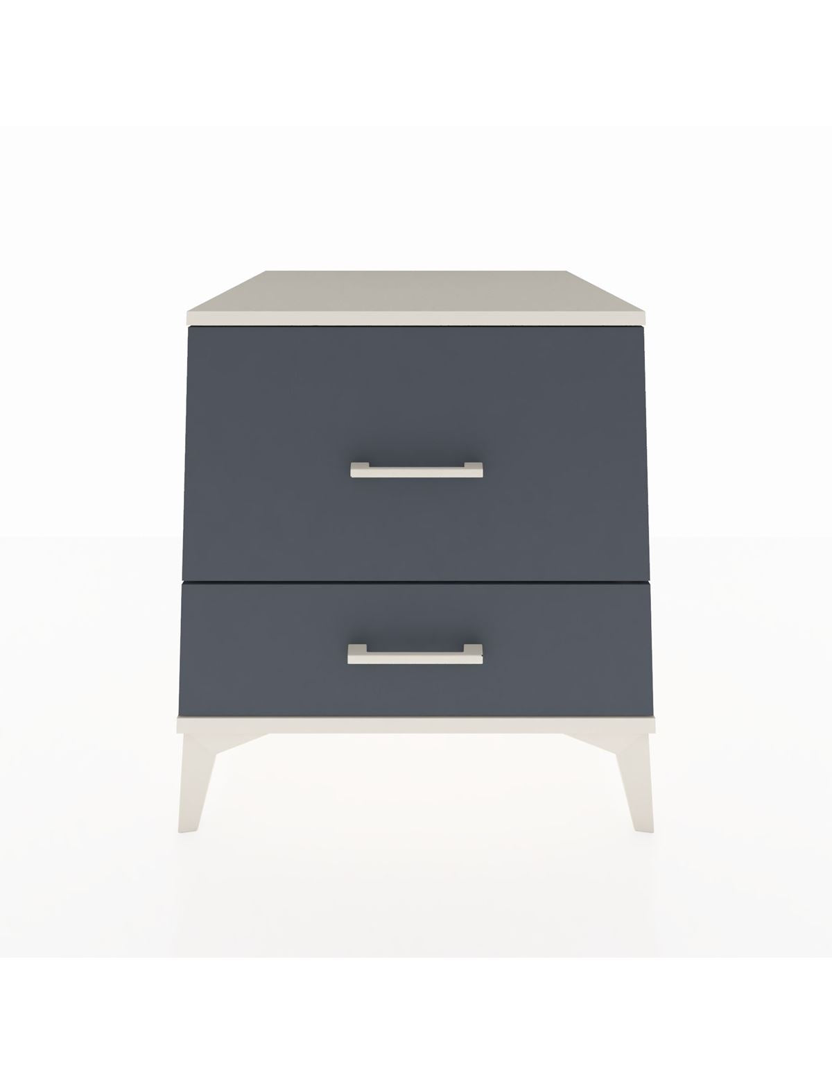 Kronos Komodin 2 Çekmeceli 60x59x64 Aytaşı-Antrasit