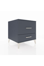 Kronos Komodin 2 Çekmeceli 60x59x64 Antrasit-Antrasit