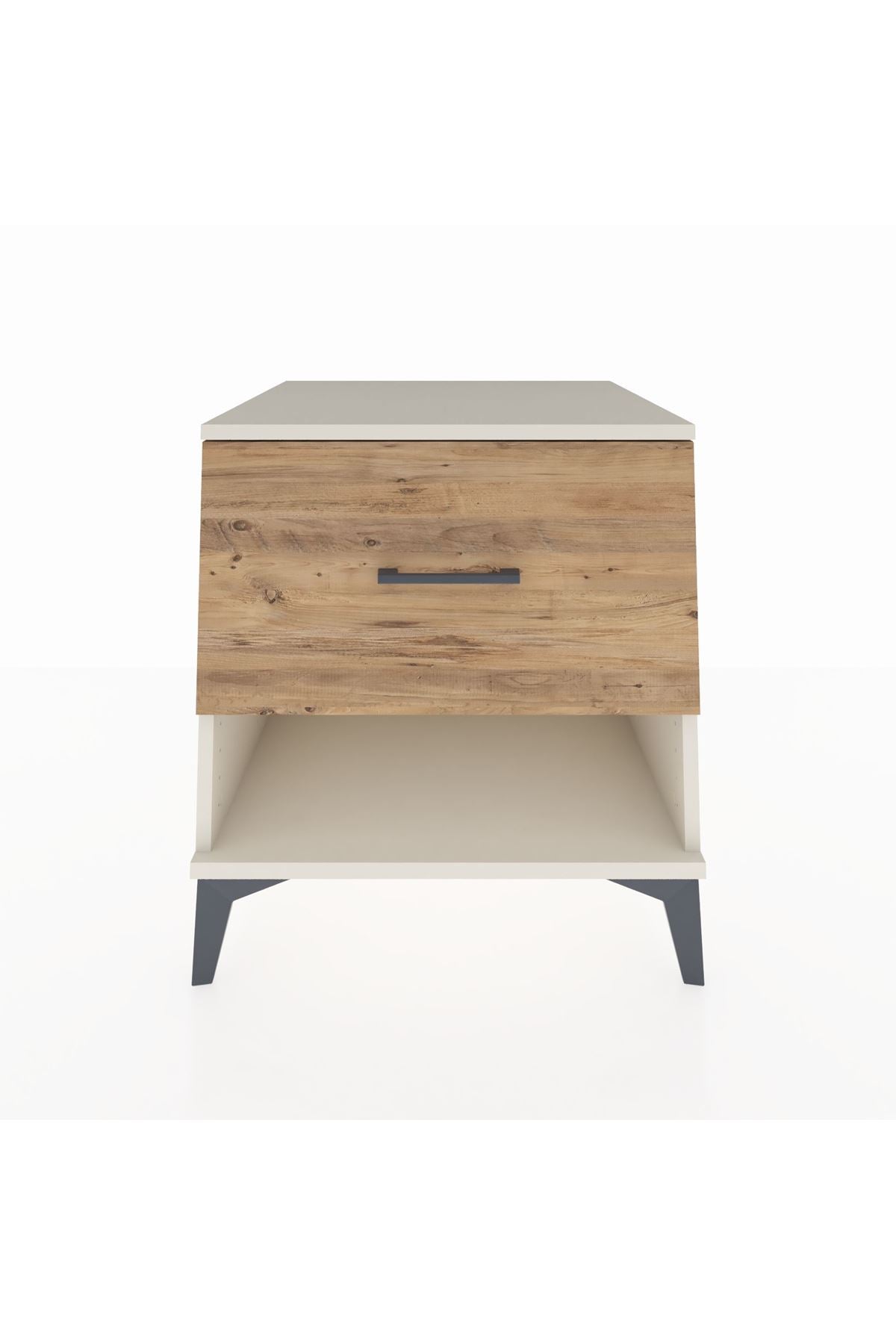 Kronos Komodin Tek Çekmeceli 60x59x64 Aytaşı-Çam