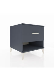 Kronos Komodin Tek Çekmeceli 60x59x64 Antrasit-Antrasit